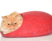 pets cave, cat bed, red cats house - Storow pets cave, cat bed, red cats house - Storow