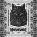Miyazaki's Princess Mononoke Wolf Line Art - signed museum quality giclée fine art print 16" x 20"