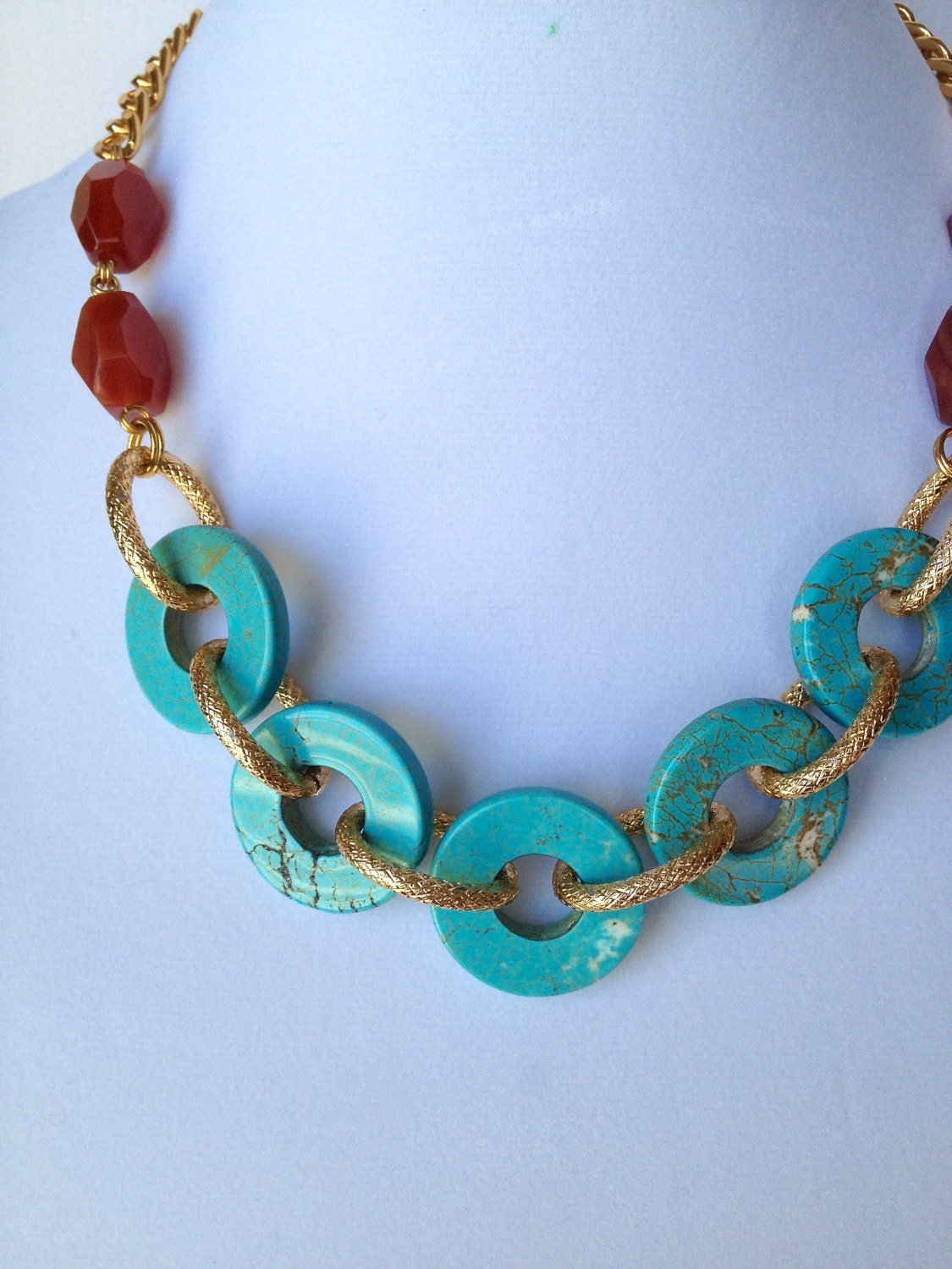 Turquoise Statement Necklace