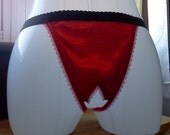 Mature Sexy Crotchless Bumless Panties-Sexy Panties-Made to order Panties