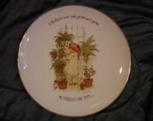 Vintage 1975 Holly Hobbie Mother's Day Collectors Plate
