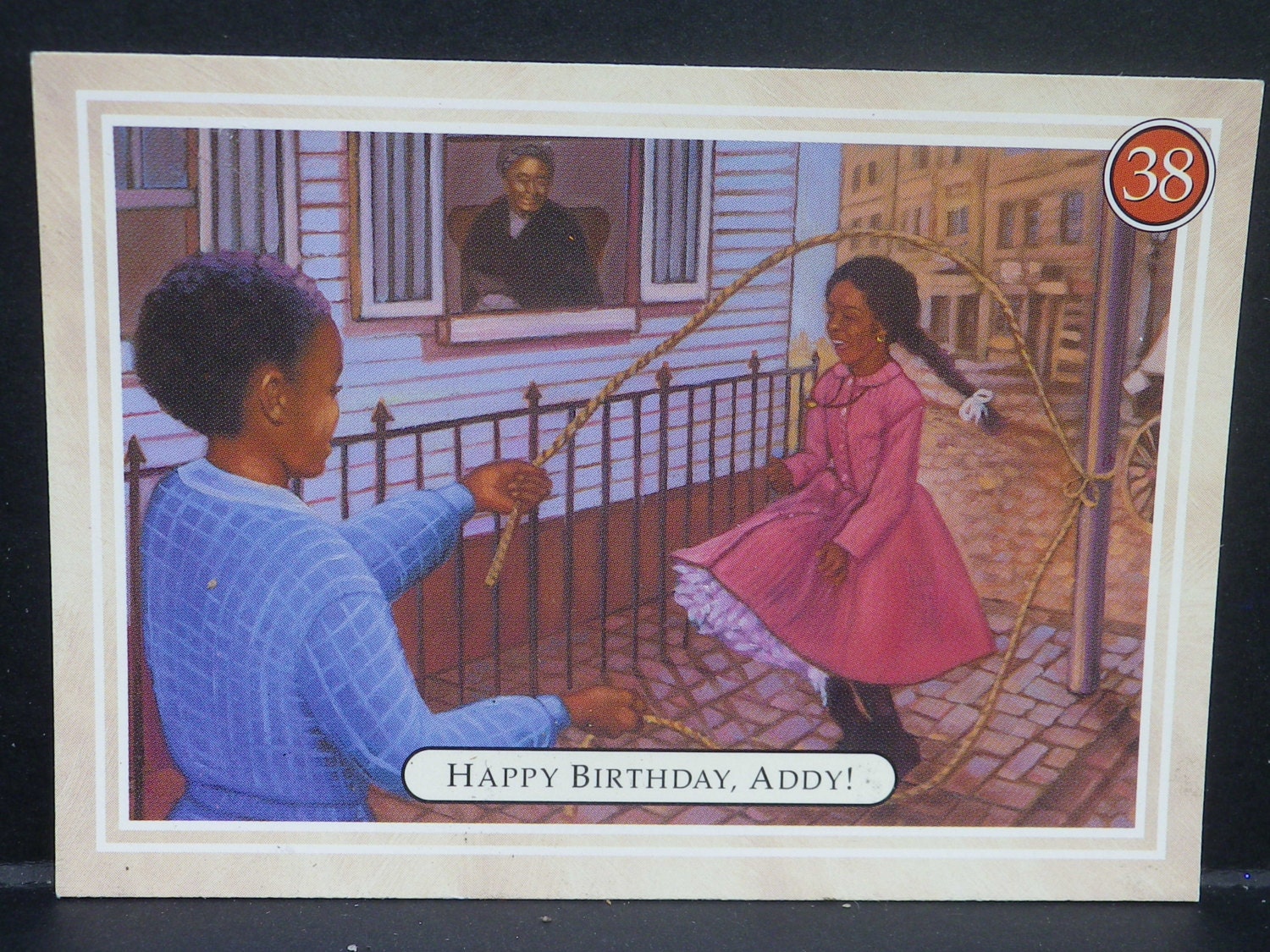 Card 38 Happy Birthday Addy Vintage American Girl Trading Card The American Girls Collection