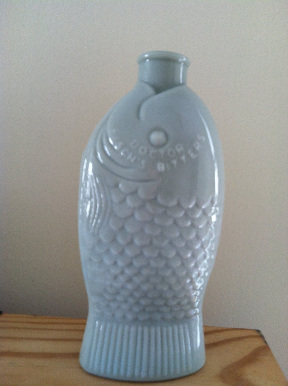 Doctor Fisch's Bitters decorative Fish Bottle