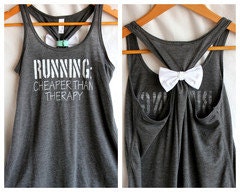 Bow Tank Top RUNNING Cheaper than Therapy - MEDIUM