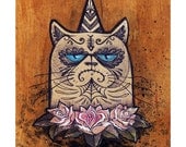 Sugar Grump - Mini Fine Art Print