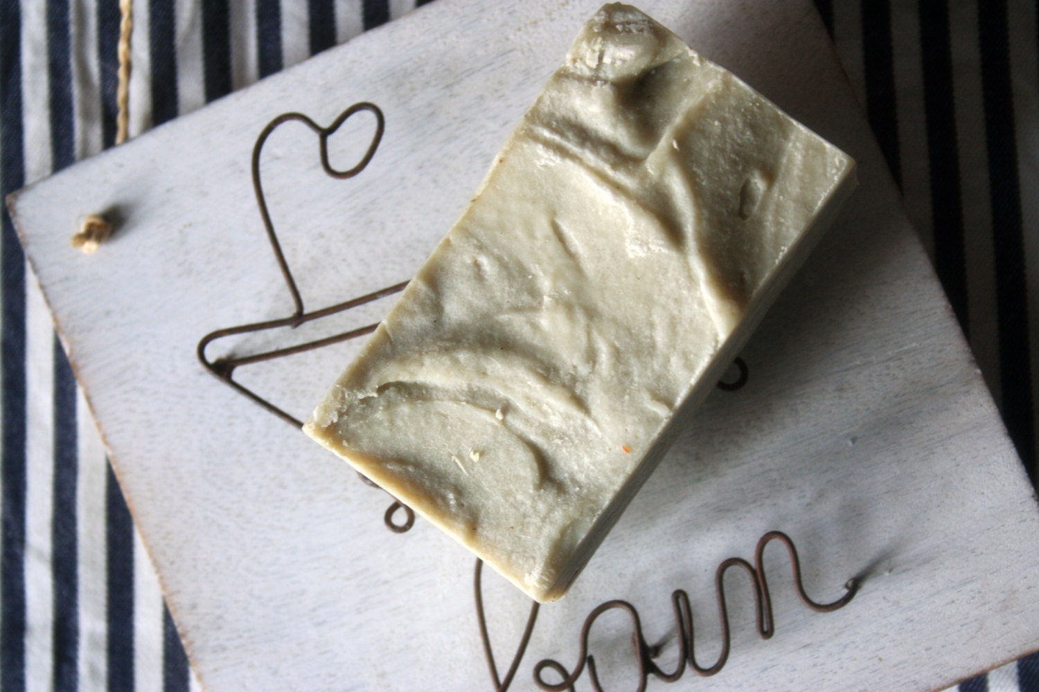 Olive Oil and Green Clay Soap - Organic Cold Process Soap - Handmade Soap - Bar Soap