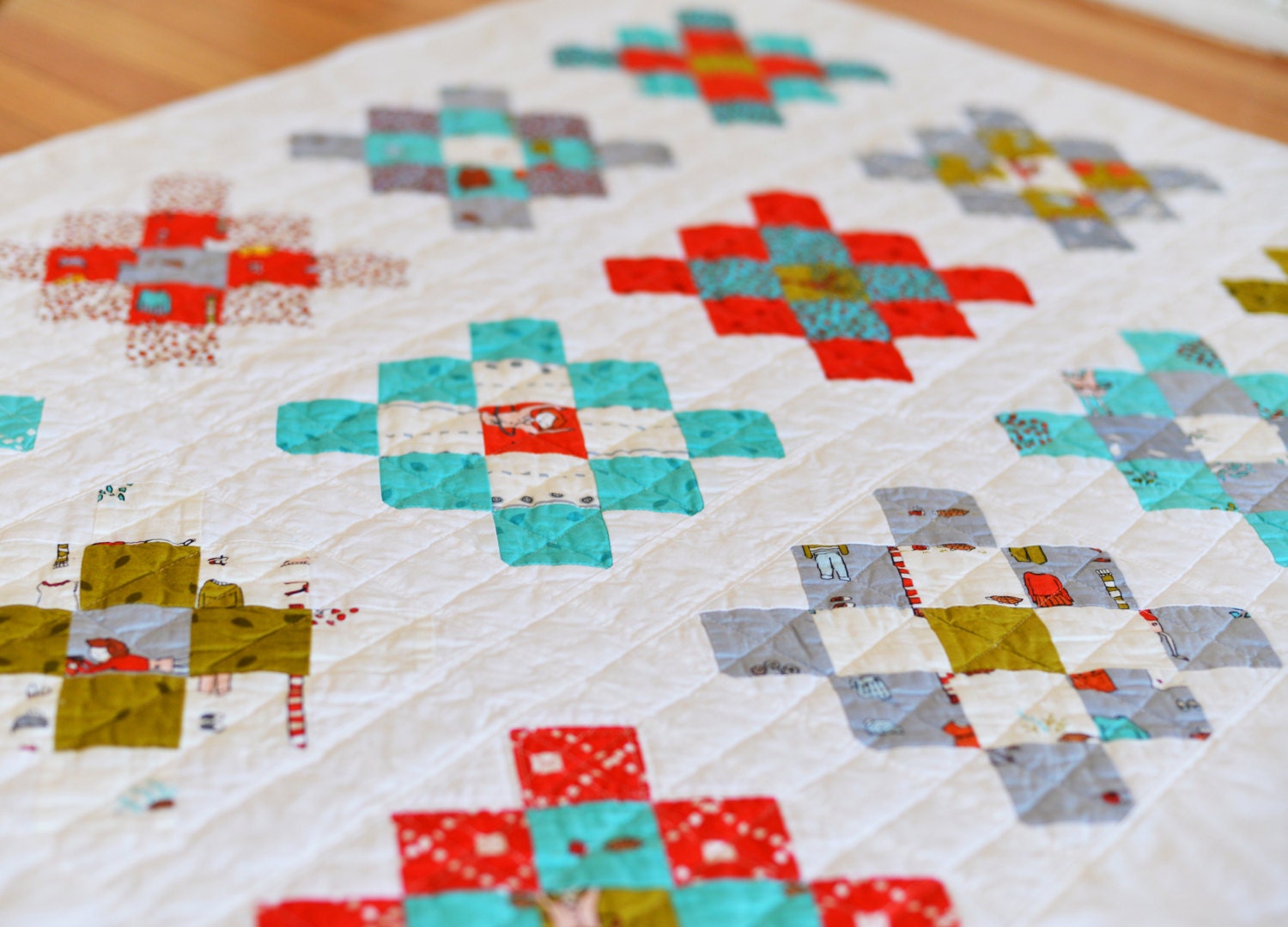 Granny Square Baby Quilt