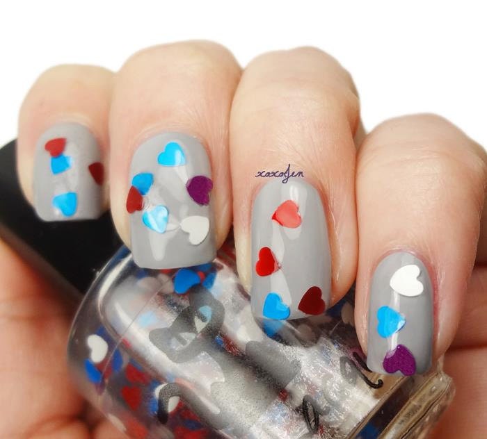 A Real Audible Connection - Custom Glitter Nail Polish / Lacquer Full Size