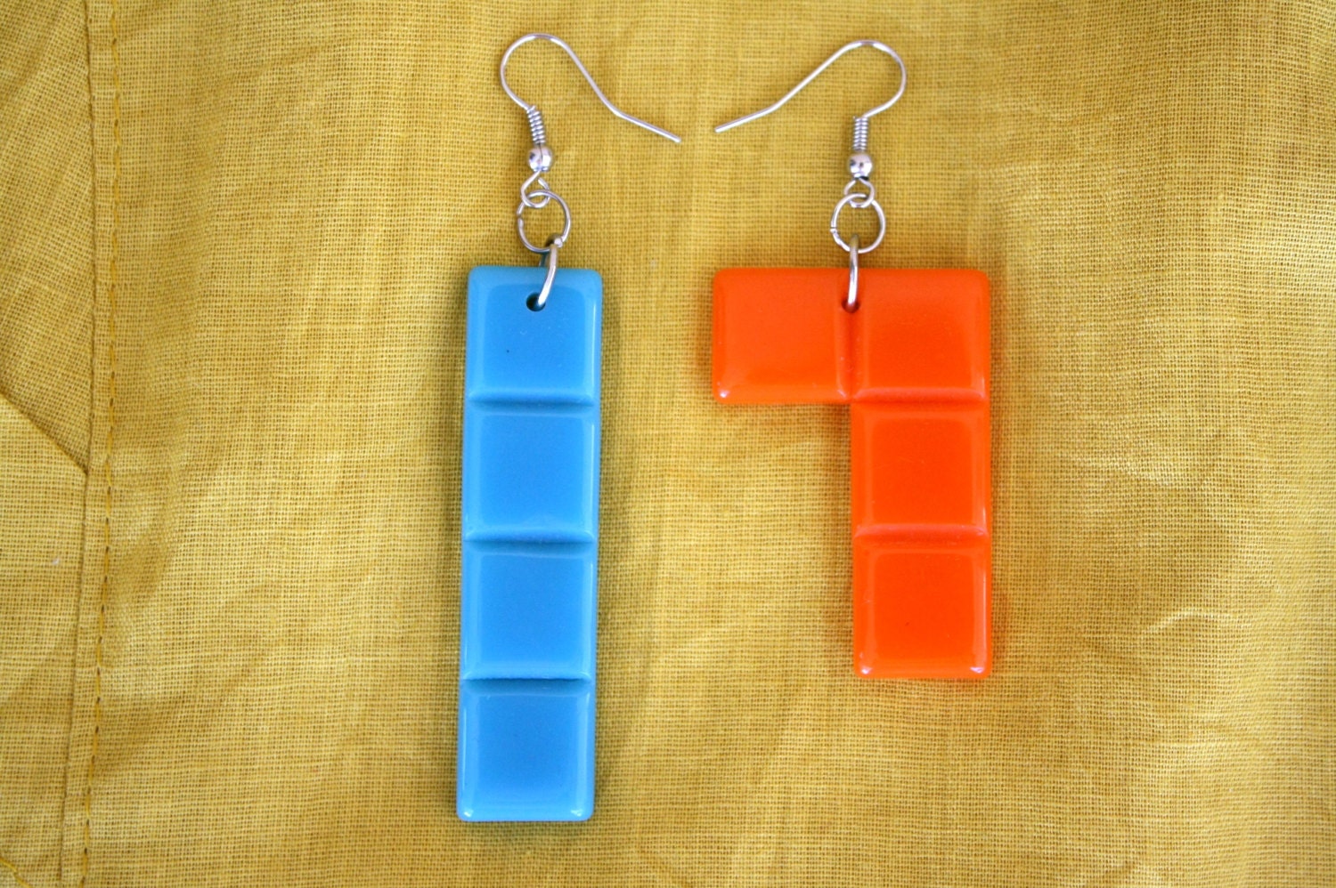 Tetris Earrings