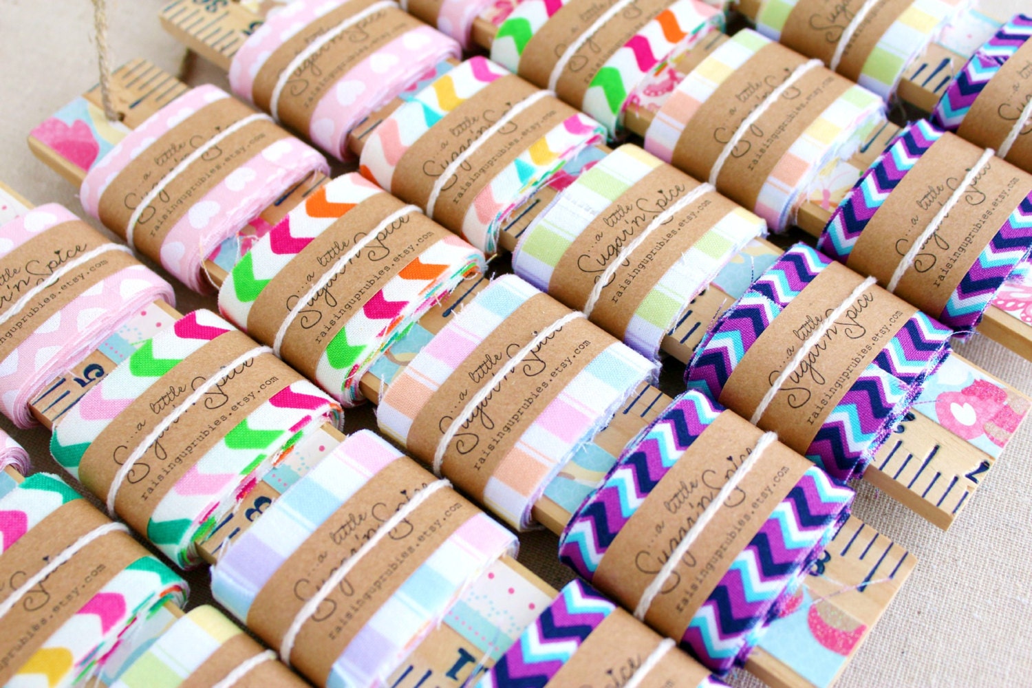 handmade fabric tape - wrapping packaging journal scrapbook wedding supplies
