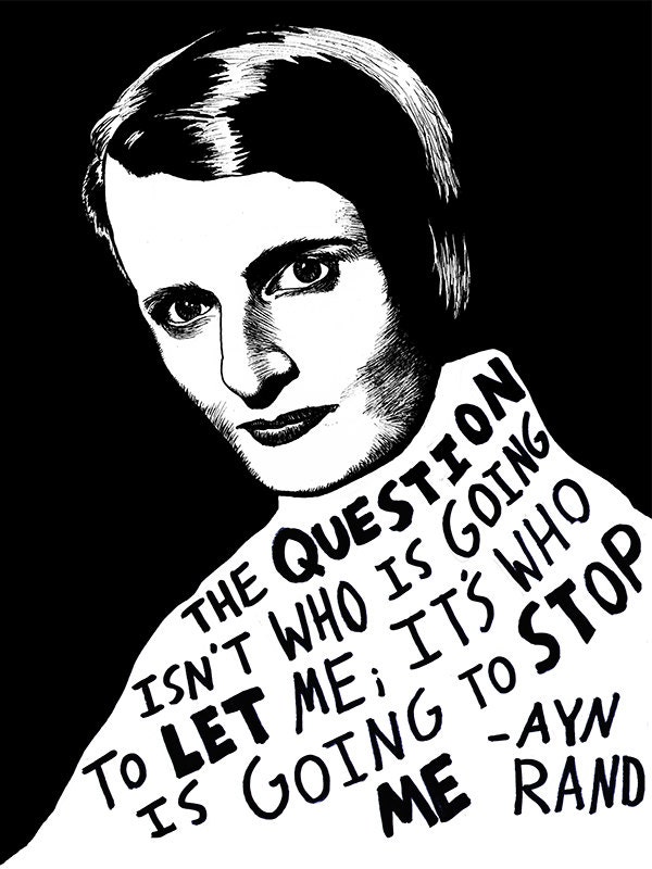 Ayn Rand (Authors Series) by Ryan Sheffield