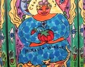 St Quilta the Comforter Blesses this Space - 4. by Susan Shie (1 of 5 pieces in this set)