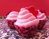 Cherry Blossom Cupcake Bath Bomb & Body Butter