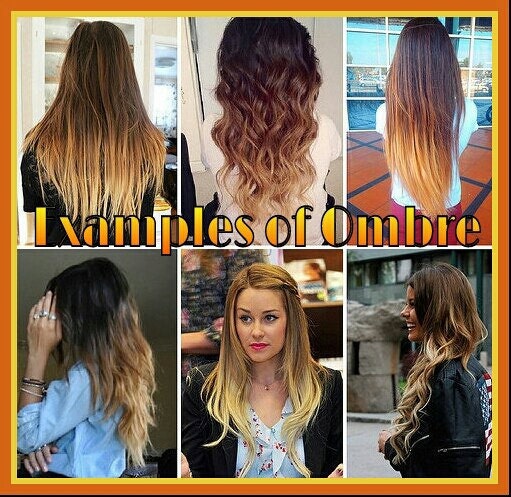 30 Inches Long / Real Remy Hair Extensions / Full THICK Set / Ombre Dip Dyed