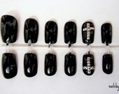 Cross Studded Nail Set