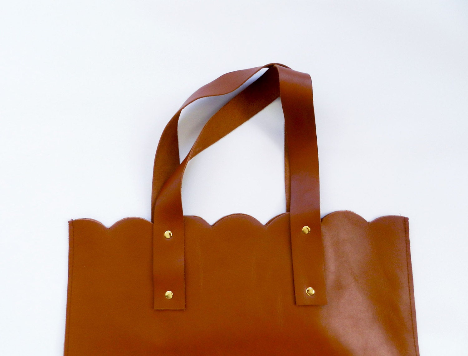 Tilly Tote - Caramel Leather
