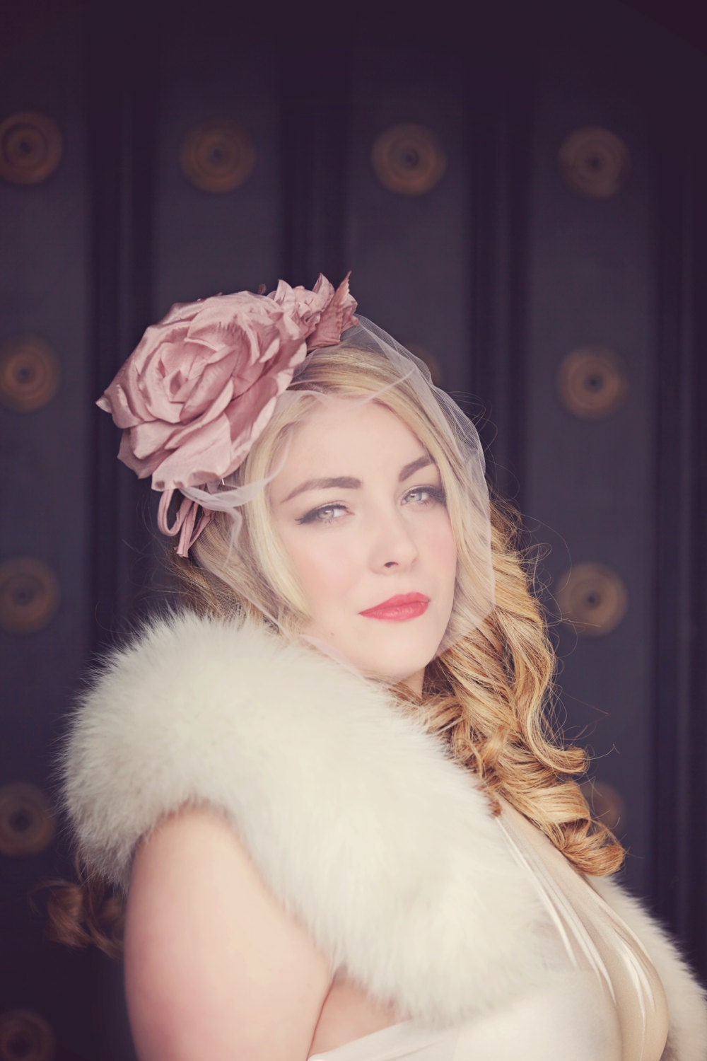 Niamh - Soft Bridal Blusher Veil