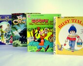 Vintage Children's Tell-A-Tale & Golden Books, 1950s-80s: Busy Timmy, Goofy, Beloved Son, Bear Country, Walt Disney