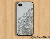 IPHONE 5 CASE Brown White Black Pattern Abstract iPhone 4 case iPhone 4S case iPhone case Hard Plastic Case Soft Rubber Case