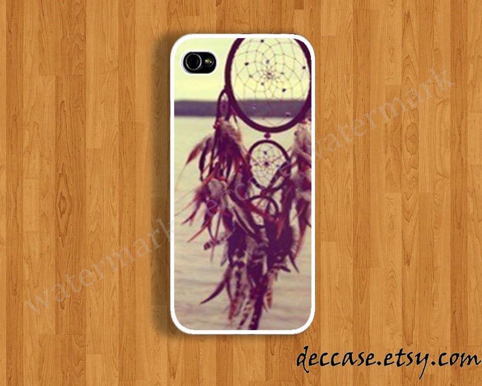IPHONE 5 CASE  iPhone 4 case DREAM Catcher at the sea side iPhone case iPhone 4S case Hard Plastic Case Rubber Case