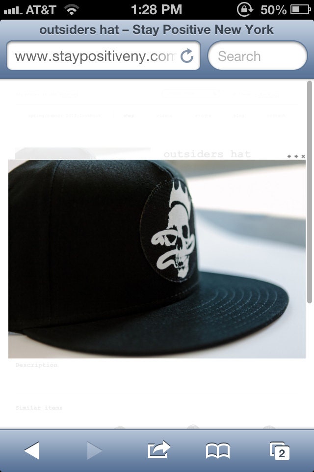 Outsider 'Til I Die Snapback Hat