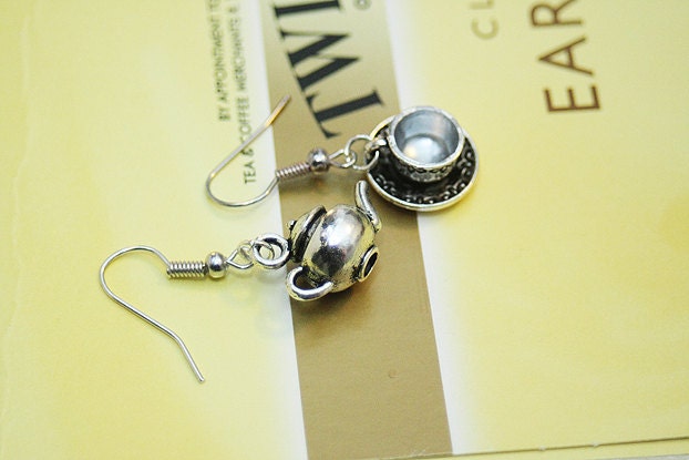 Teapot&Teacup earrings