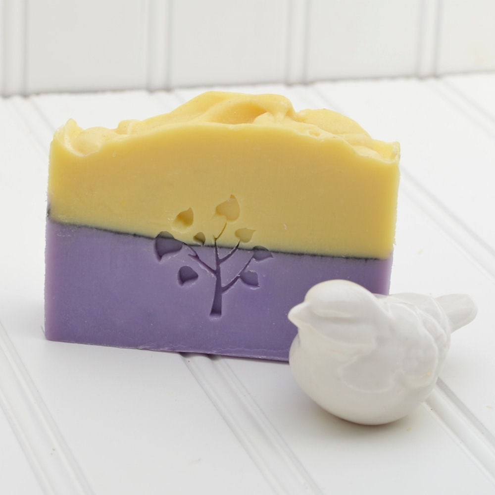 Violet & Bergamot Soap - Shea Butter Soap - Vegan Soap