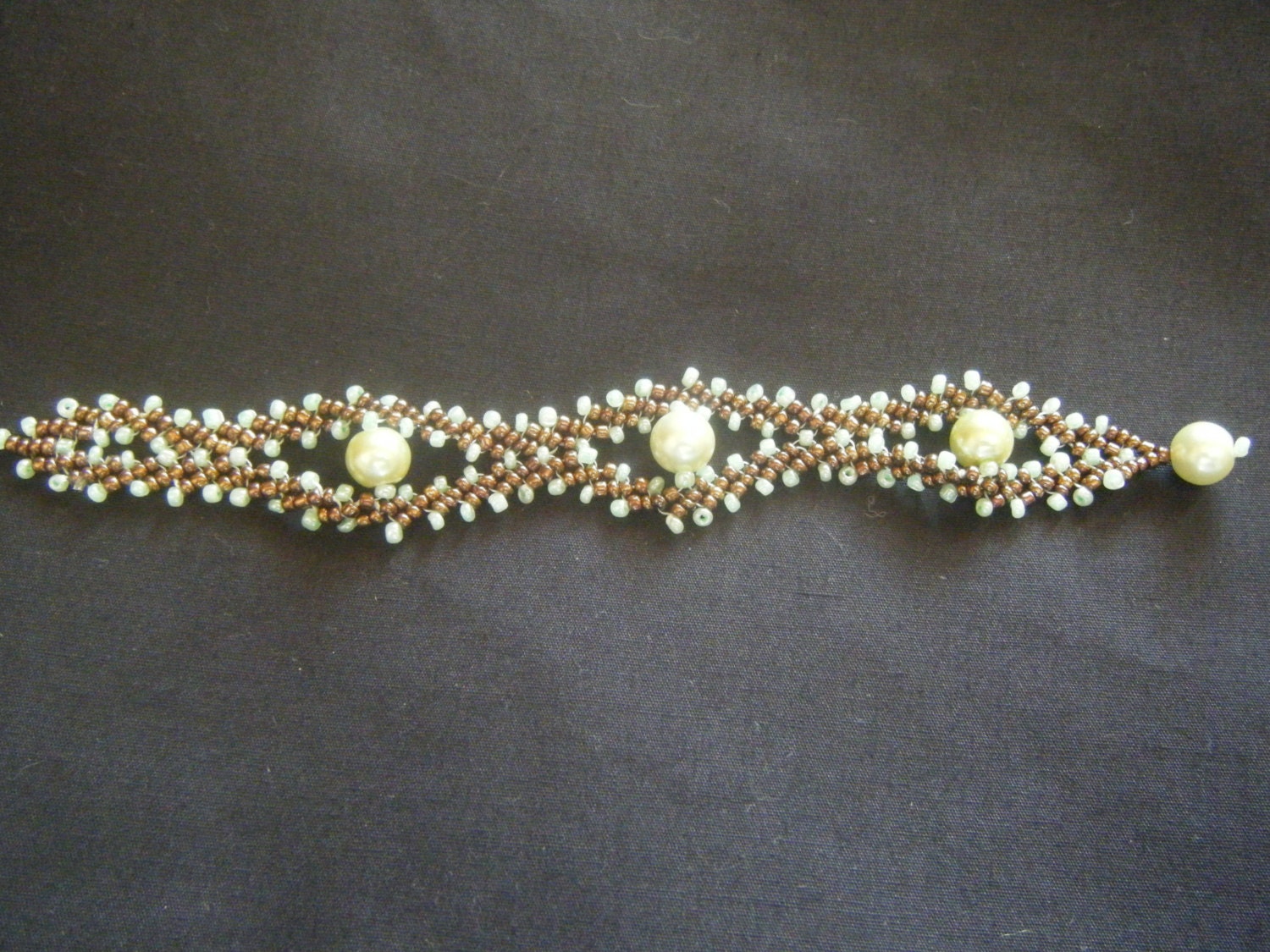 Mint-Chocolate St. Petersburg bracelet