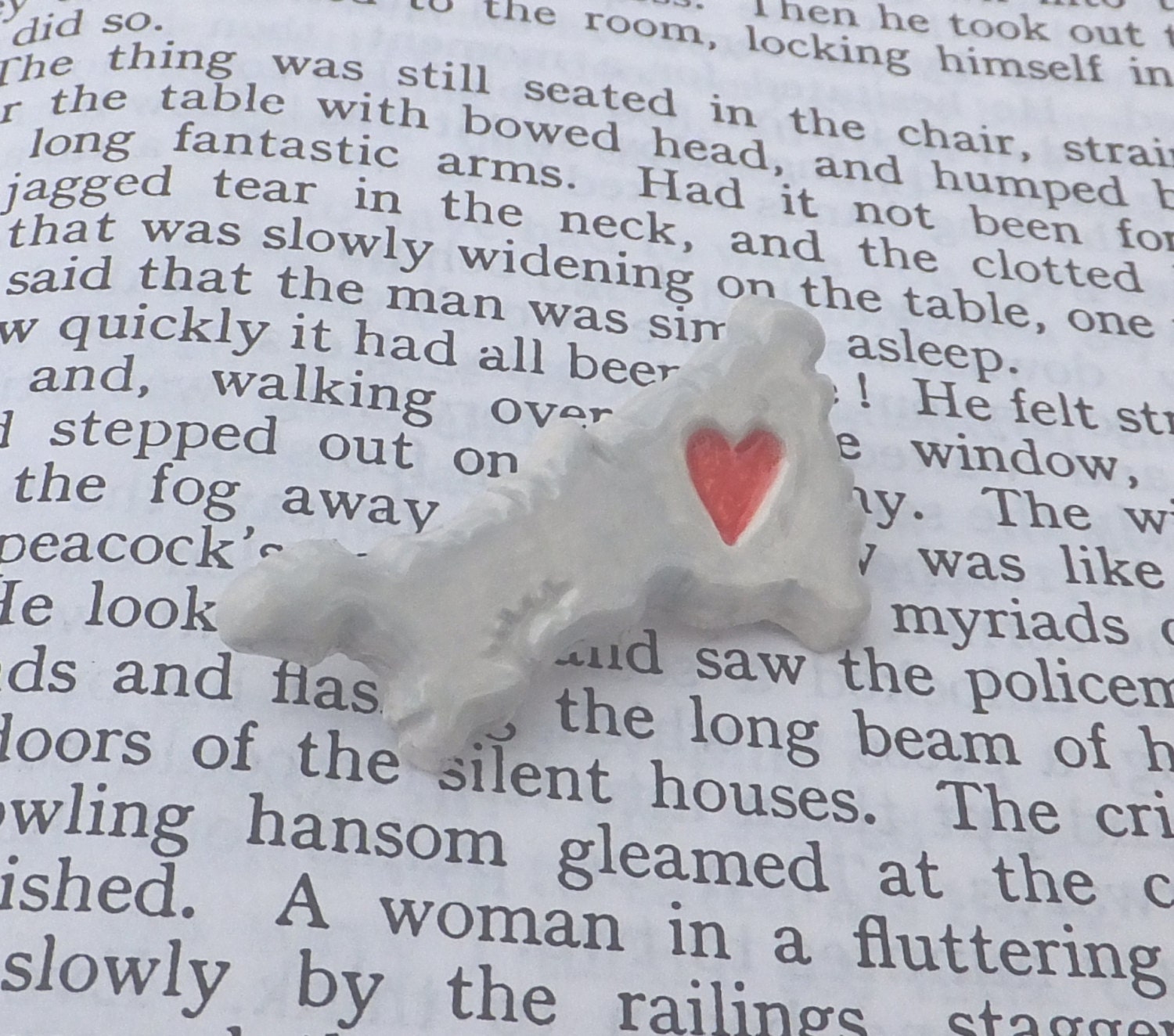Cornwall brooch love Cornwall badge ceramic jewellery kernow brooch