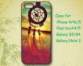 Dream Catcher and sea - iPhone 4 Case, iPhone 5 Case, Samsung Galaxy S4 case, Samsung Galaxy S3 case, Samsung Galaxy note 2 case, Custom
