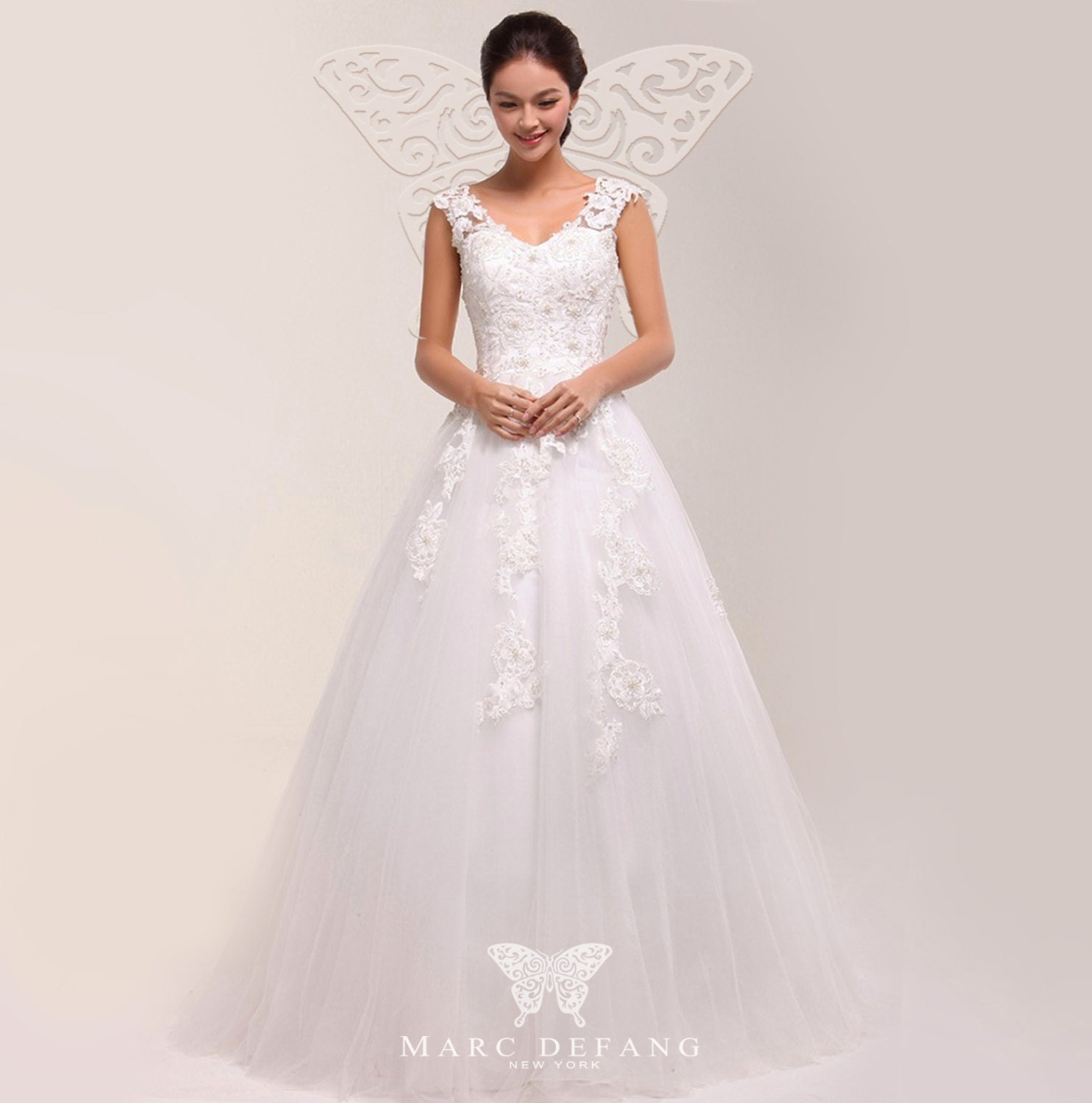 Art no. BG1059 (A-Line Bridal Wedding Gown)
