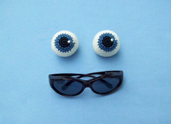 Blue Pair of Eye Balls