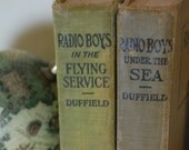 1922 Radio Boys Series 2 VIntage Boys Adventure Books