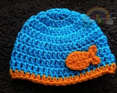 Baby Crochet Fish Beanie Hat