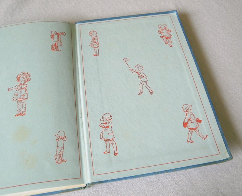 Vintage A A Milne Hardcover Book When We Were Very Young.