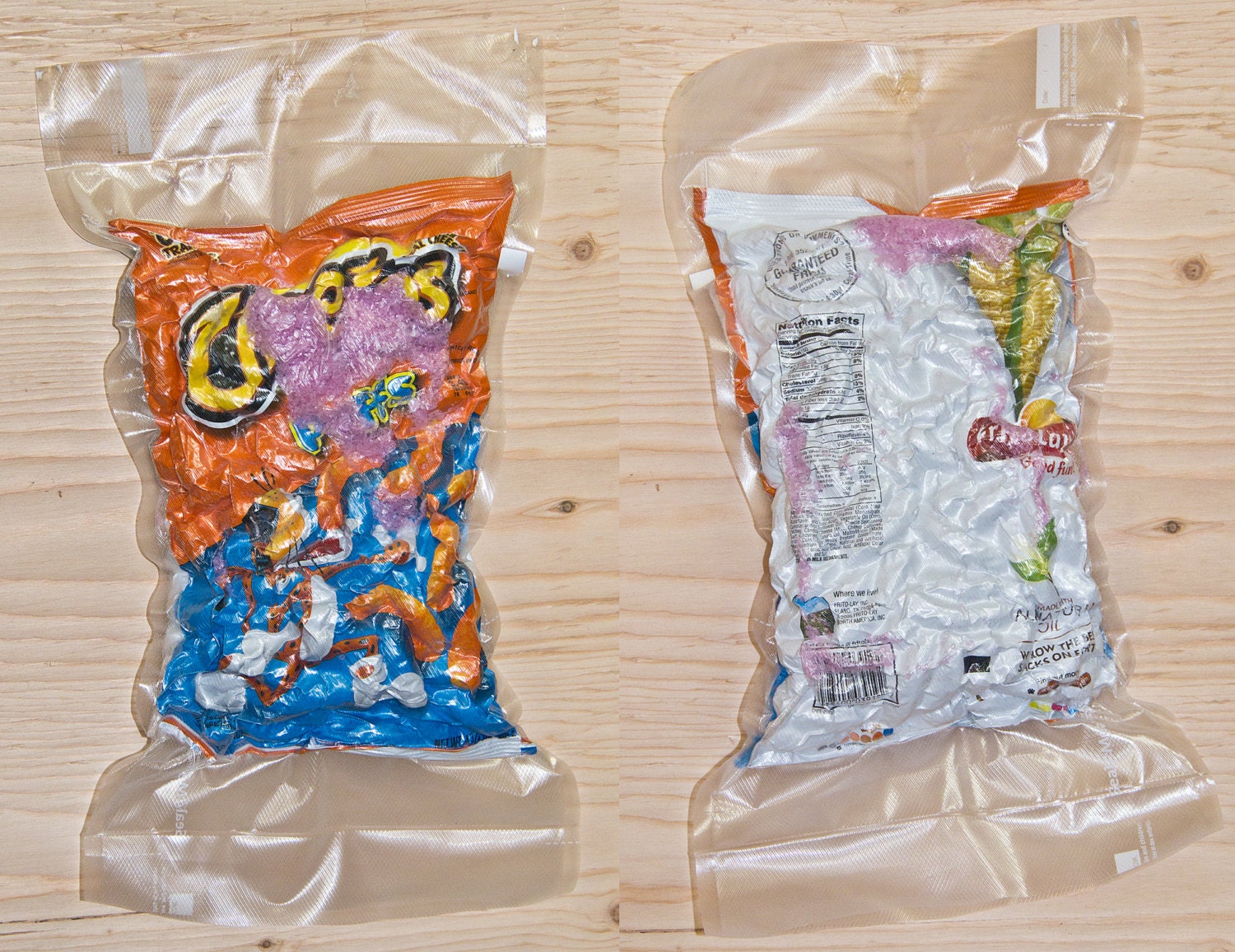 vacuum sealed CHEETOS and LAVENDER BATHSALTS (lightly used for tech deck skateboarding tricks, Still in Excellent condition) Great Compete