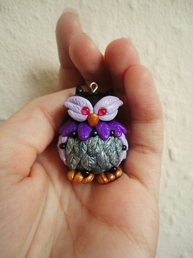 Polymer Clay Owl Miniatures