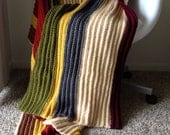 Fourth Doctor Afghan - Doctor Who Blanket