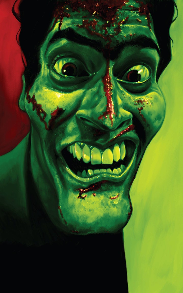 The Evil Dead Ash Print
