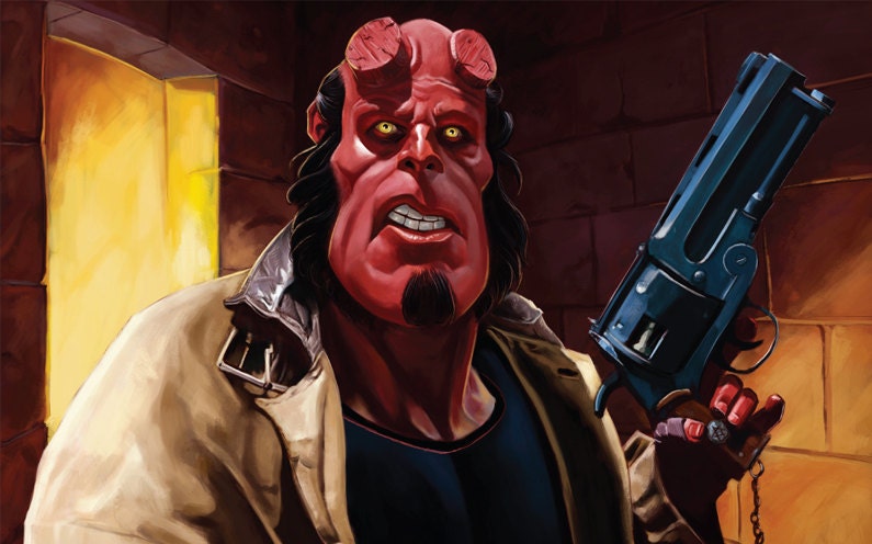 Hellboy Print