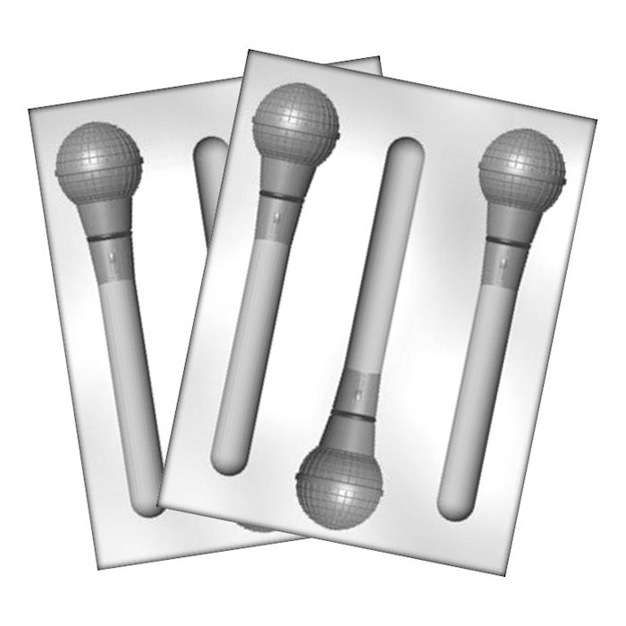 Microphone Chocolate Pretel Mold - Party Favors - Baking Candy Making Party Supplies Il_570xn