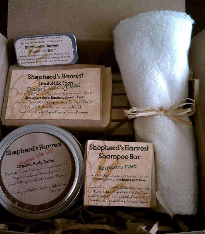 Organic Bath and Body Starter Package