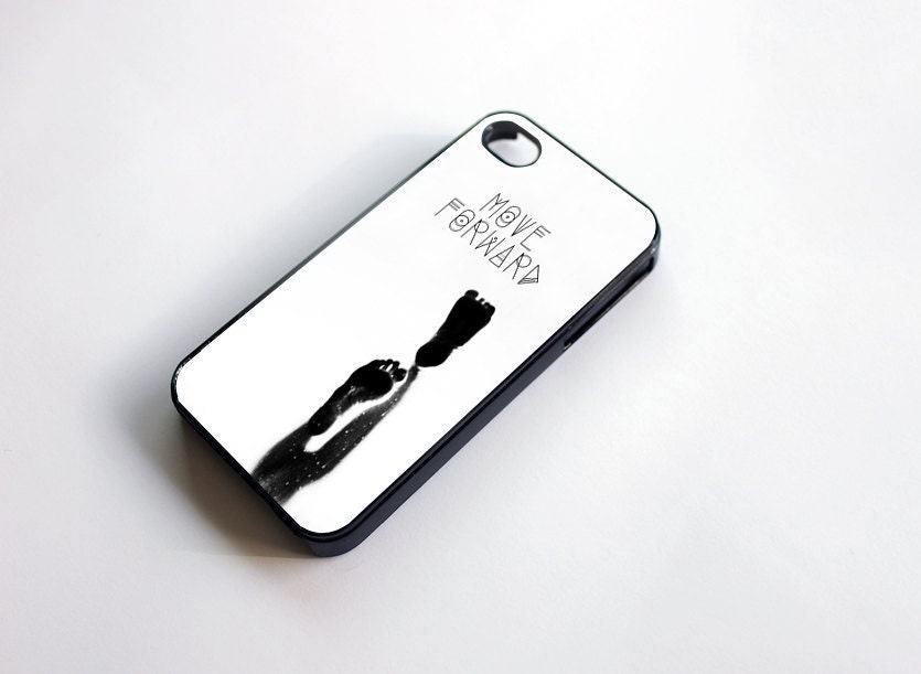 iPhone case 5, 4s - 4, move forward. Black&White