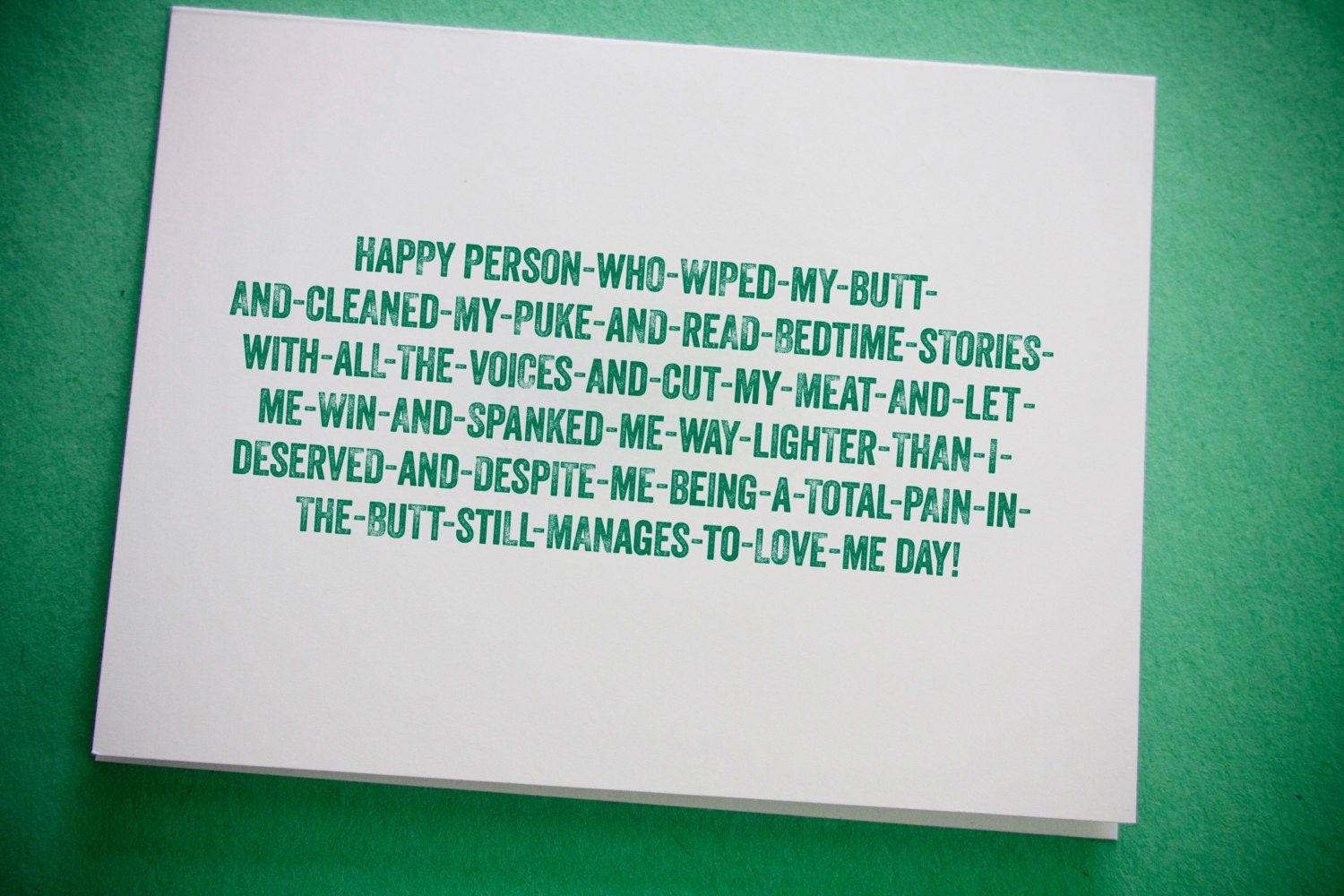 Bedtime - Father's Day Card
