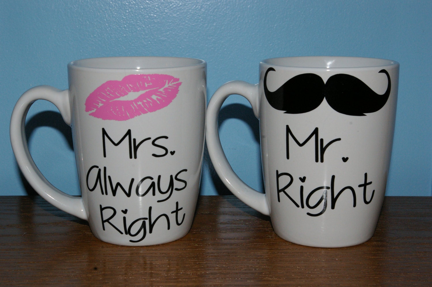 Mr. & Mrs. Always Right Mug Set