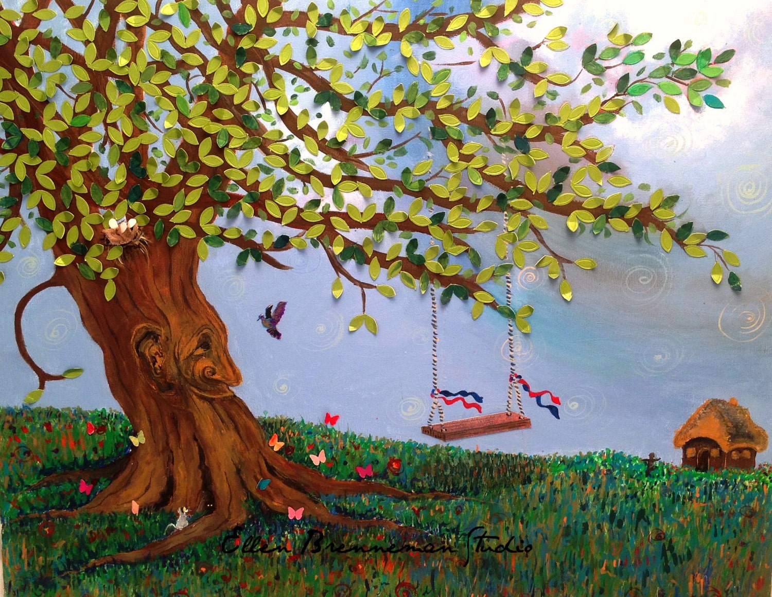 Fantasy tree fine art print by Ellen Brenneman
