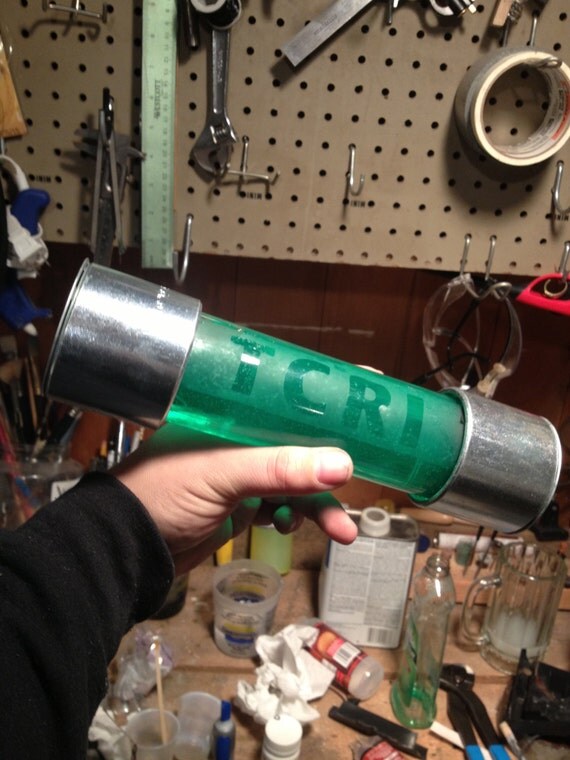 TMNT Replica Ooze Canister - Real Glass and Metal