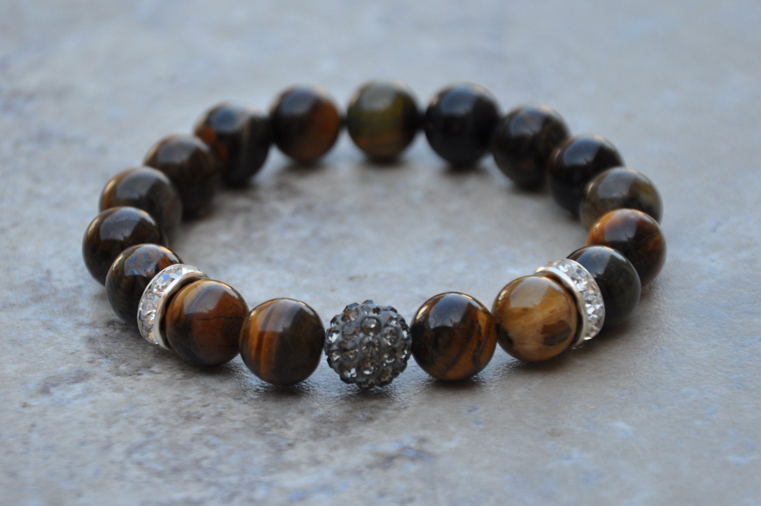 Protection & Energy Red Tigers Eye Mala Bracelet , Prayer Beads, Yoga, Healing Meditation Bracelet
