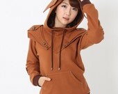 Marcia Knight Medieval Armor Pullover Hoodie(100% Handmade Wool) Made To Order