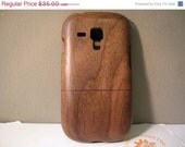 ON SALE Samsung Galaxy S3 Mini - wooden cases walnut wood
